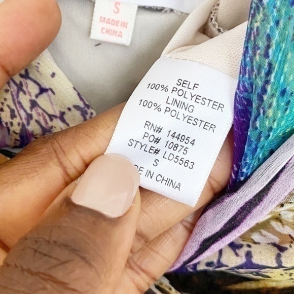 Multicolor animal print maxi dress - Picture 9 of 12